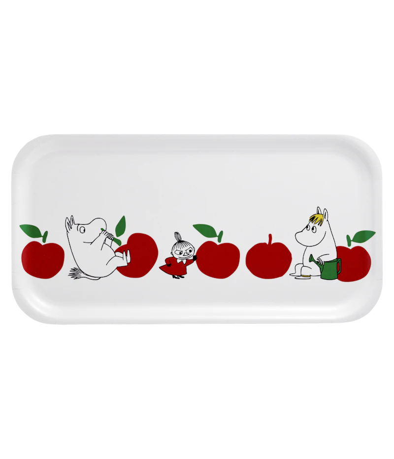 Moomin Joyfull Apples Tarjotin 43x22 cm