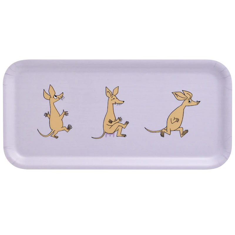 Moomin Retro Tarjotin 27x13 cm, Liila