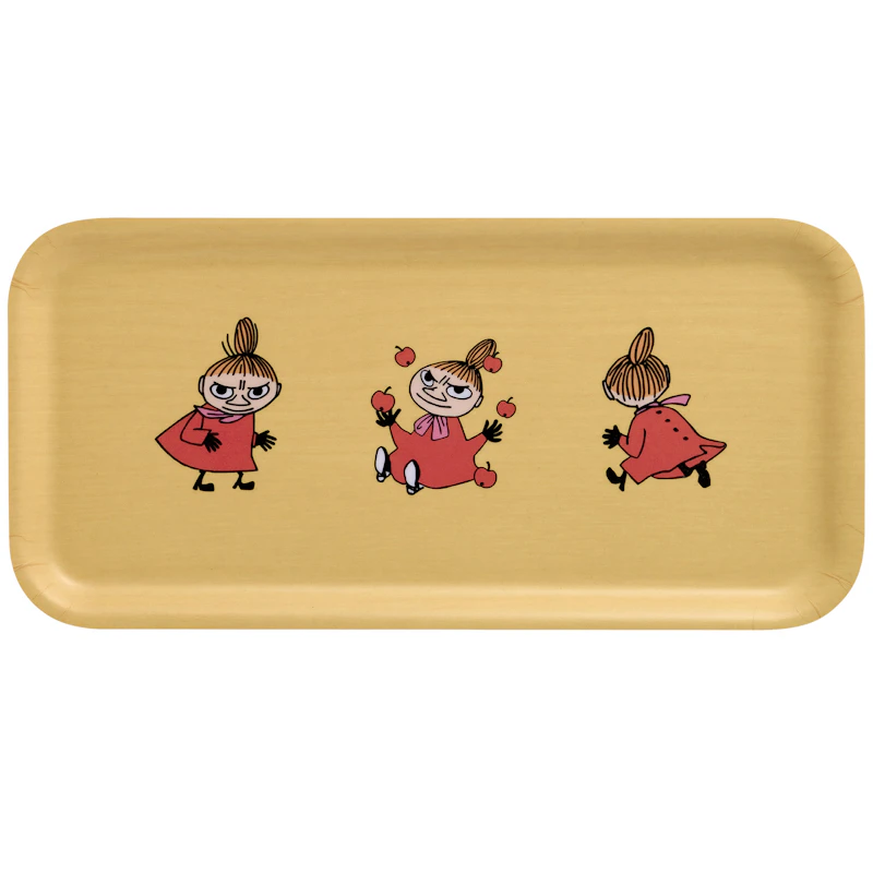 Moomin Retro Tarjotin 27x13 cm, Keltainen