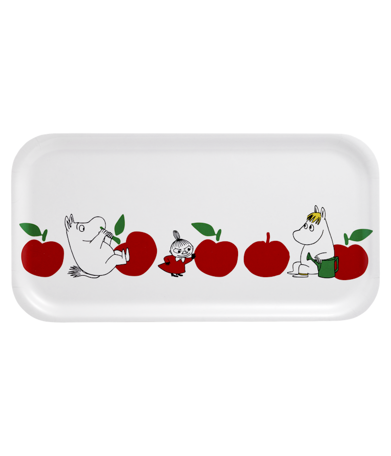 Moomin Joyfull Apples Tarjotin 43x22 cm
