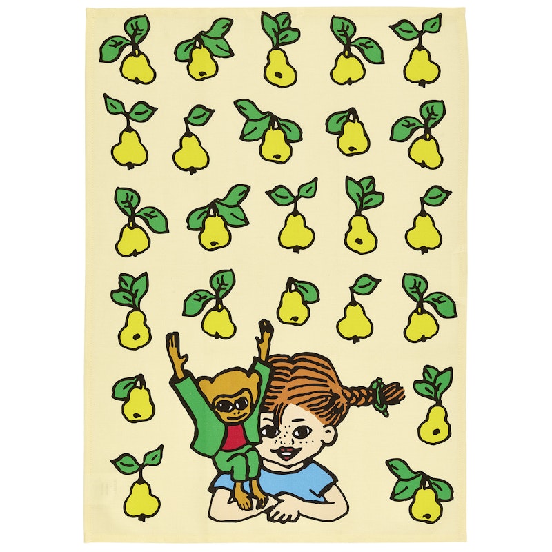 Pippi Fruits Keittiöpyyhe 50x70 cm