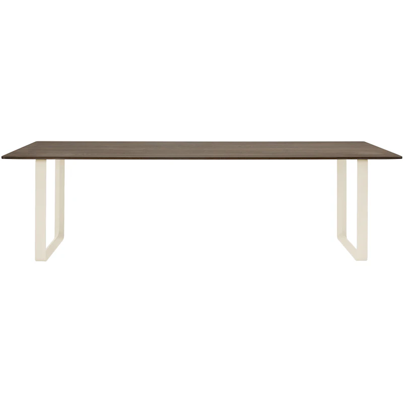 70/70 Pöytä 255x108 cm, Massiivisavutammi / Sand