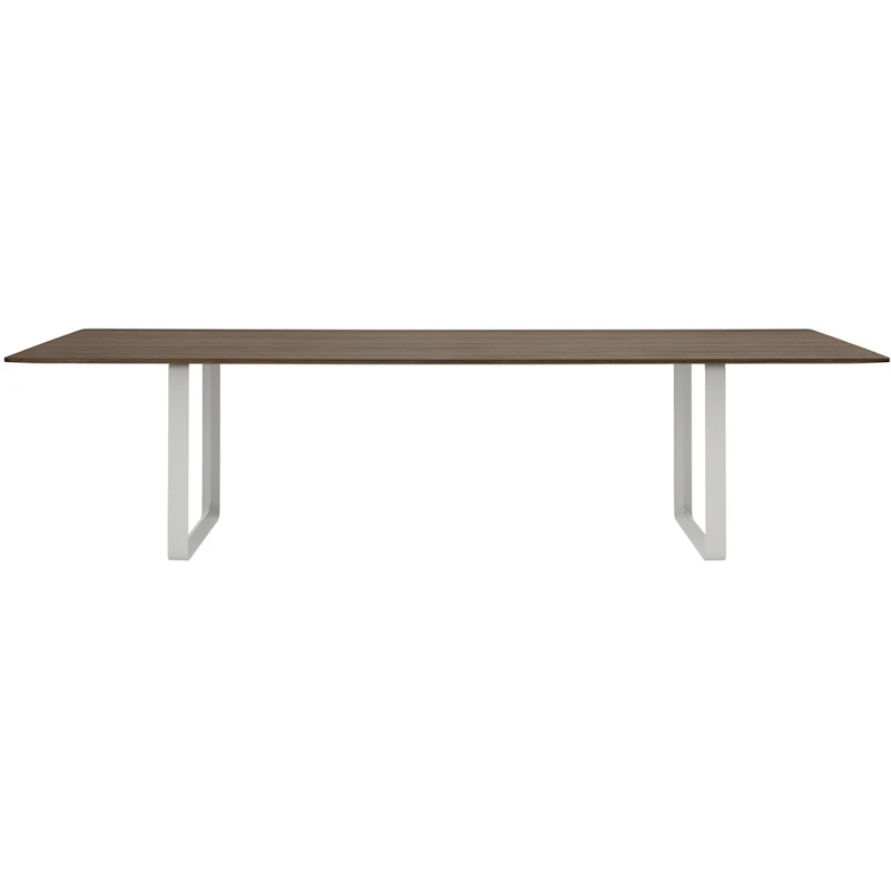 70/70 Pöytä 295x108 cm, Massiivisavutammi / Harmaa