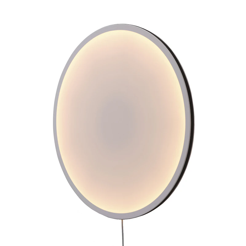 Calm Seinälamppu Hipaisuhimmentimellä Ø50 cm, Musta