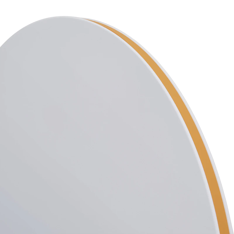 Calm Wall Lamp / Ø 50 CM / 19.6" - Extra Silicone Band - Orange - Ø 68 CM / 26.7"