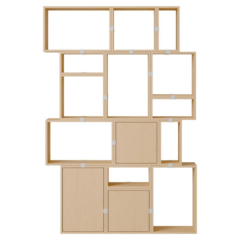 Stacked Configuration 2 Kirjahylly, Tammi