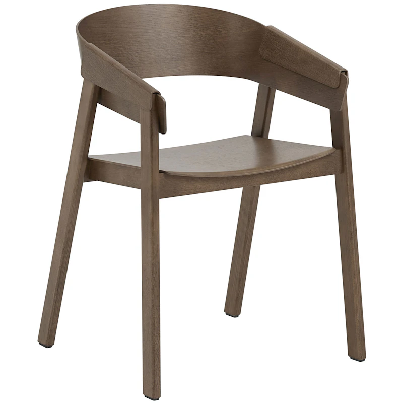 Cover Tuoli, Dark stained oak kätketyt ruuvit