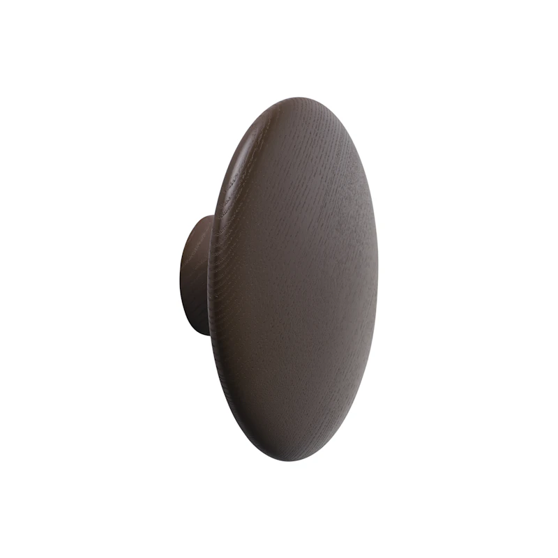 Dots Koukku Puu halkaisija 13 cm, Ruskea-punainen