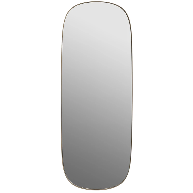 Framed Peili 118 cm, Ruskeanharmaa