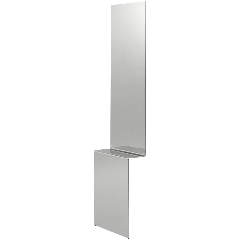 Pleat Peili 60x230 cm, Ruostumaton Teräs