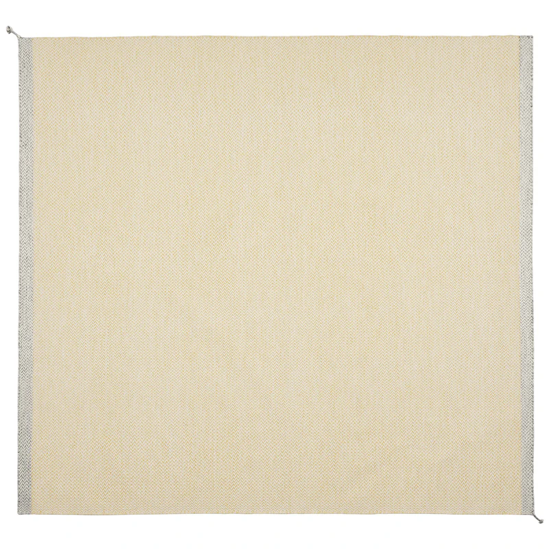 Ply Villamatto 280x280 cm, Keltainen