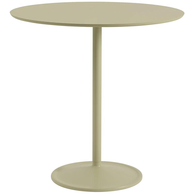 Soft Baaripöytä Ø95x95 cm, Laminaatti Beige Green