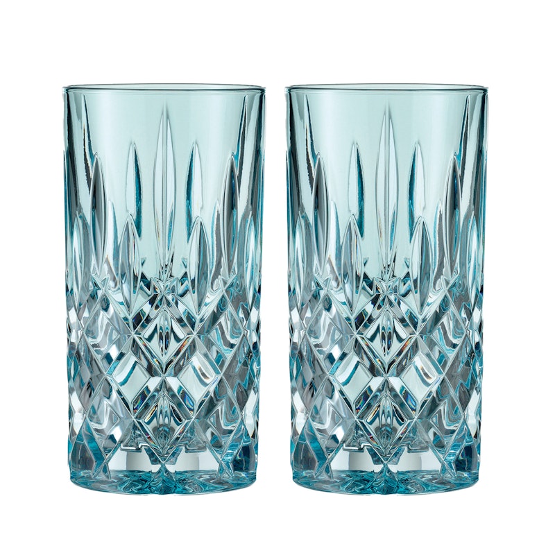 Noblesse Longdrink-Lasi 37 cl 2 kpl:n pakkaus, Aqua
