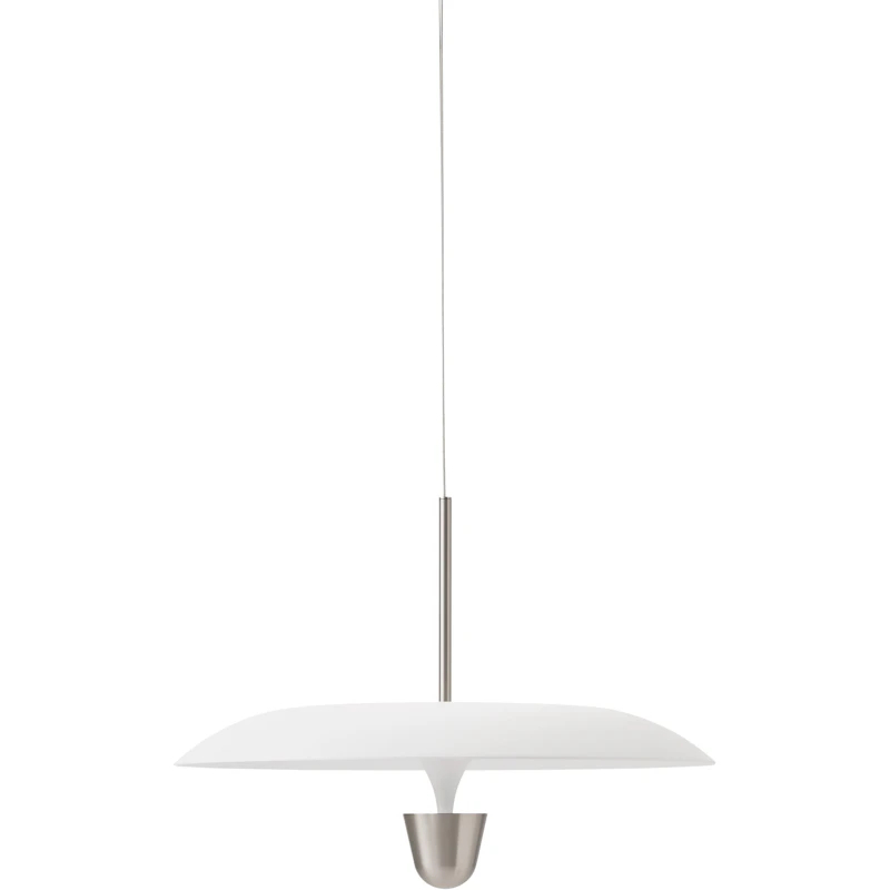 Kantarell Riippuvalaisin 55 cm, Alumiini / Valkoinen