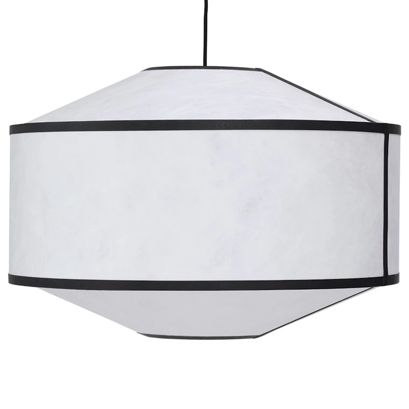 Kite Riippuvalaisin Valkoinen / Musta, Ø65 cm