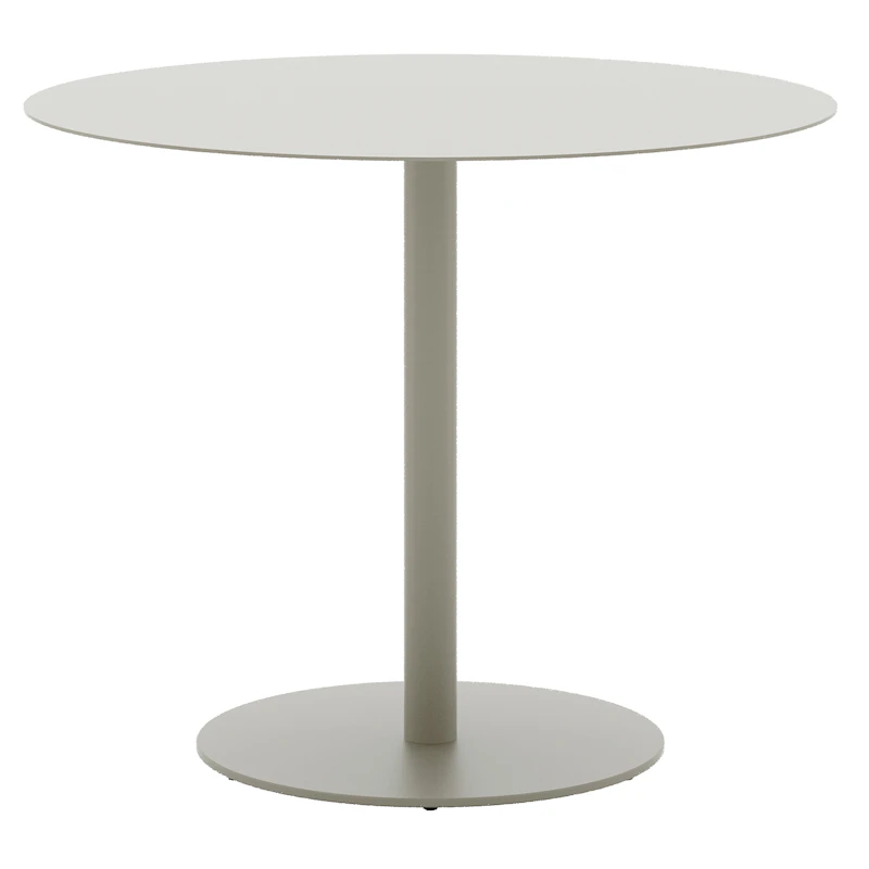 May Bistro-Pöytä Ø90 cm, Vaaleanharmaa