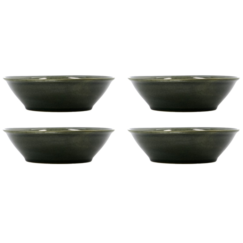 Hala Kulhot Ø17 cm 4 kpl:n pakkaus, Vihreät Vihreät