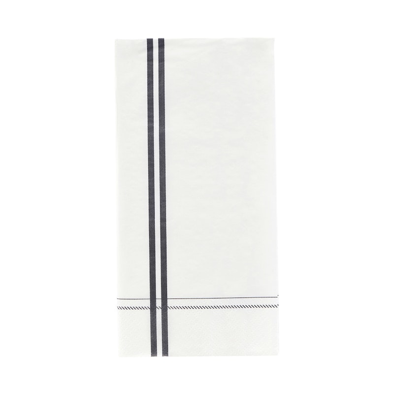 Stripe Servetti 12-pakkaus, Harmaa