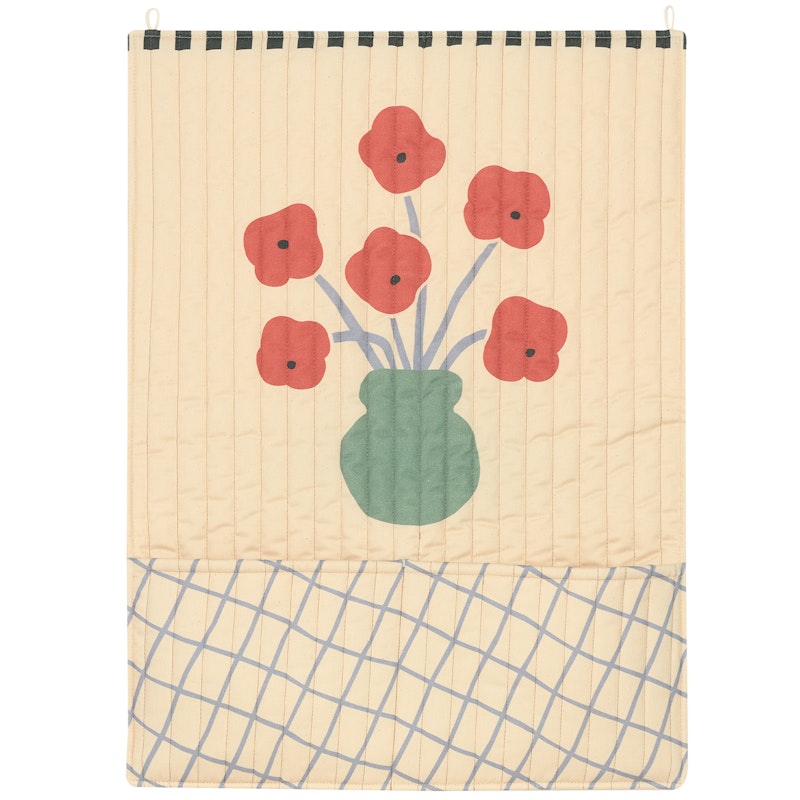 Vibes Seinäkoriste / Säilytys 55x70 cm, Poppies