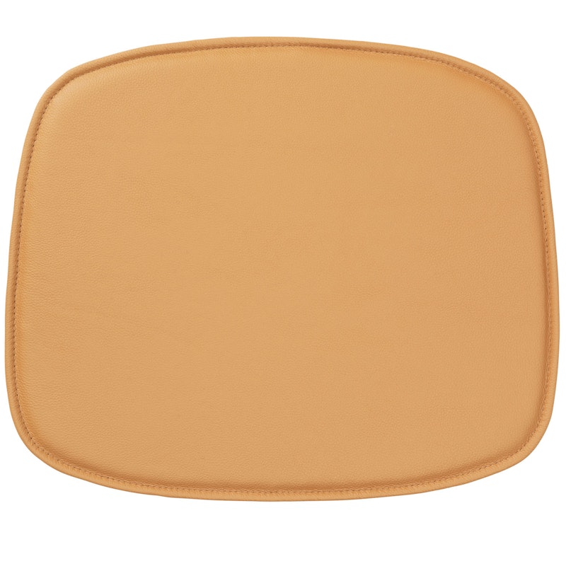 Form Seat Cushion Tyyny Vaahtomuovi Valmistettu nahkasta, Valmistettu nahkasta Camel