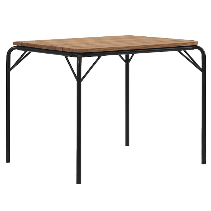 Vig Pöytä 90x90 cm, Valeakasia / Musta