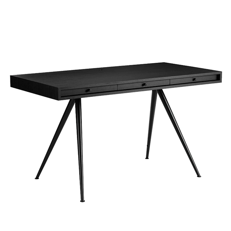 JFK Home Desk, Black Oak