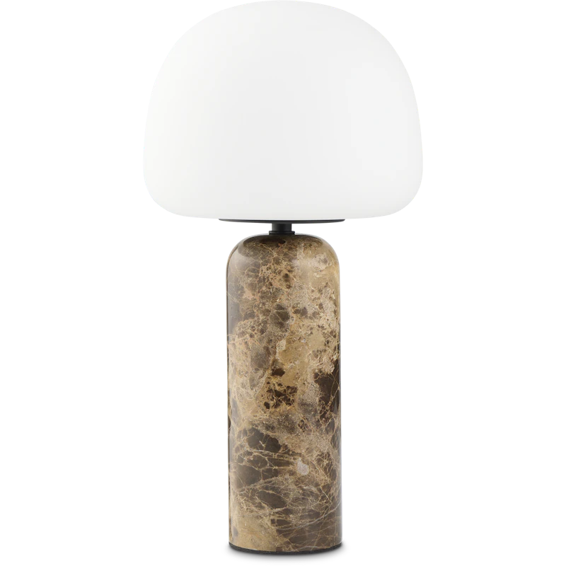 Kin Pöytävalaisin Ruskea Marmori 40 cm