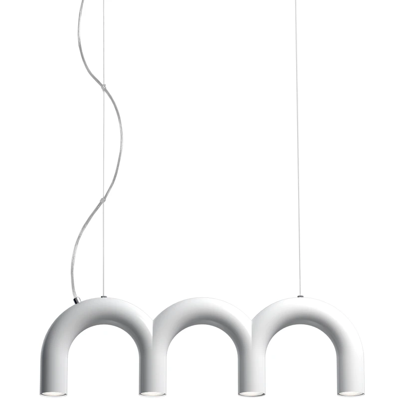 Arch Triplette Riippuvalaisin, Valkoinen