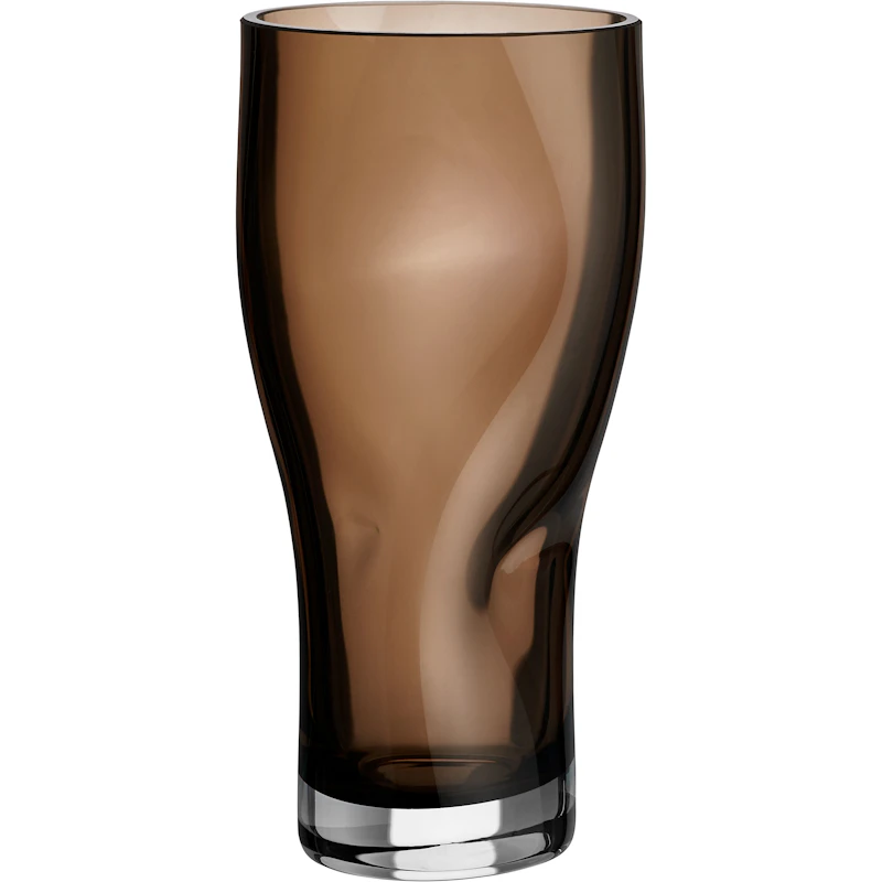 Squeeze Vaasi 23 cm, Smokey Brown
