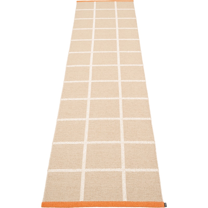 Criss Muovimatto Beige / Vanilla / Pale Orange, 70x300 cm
