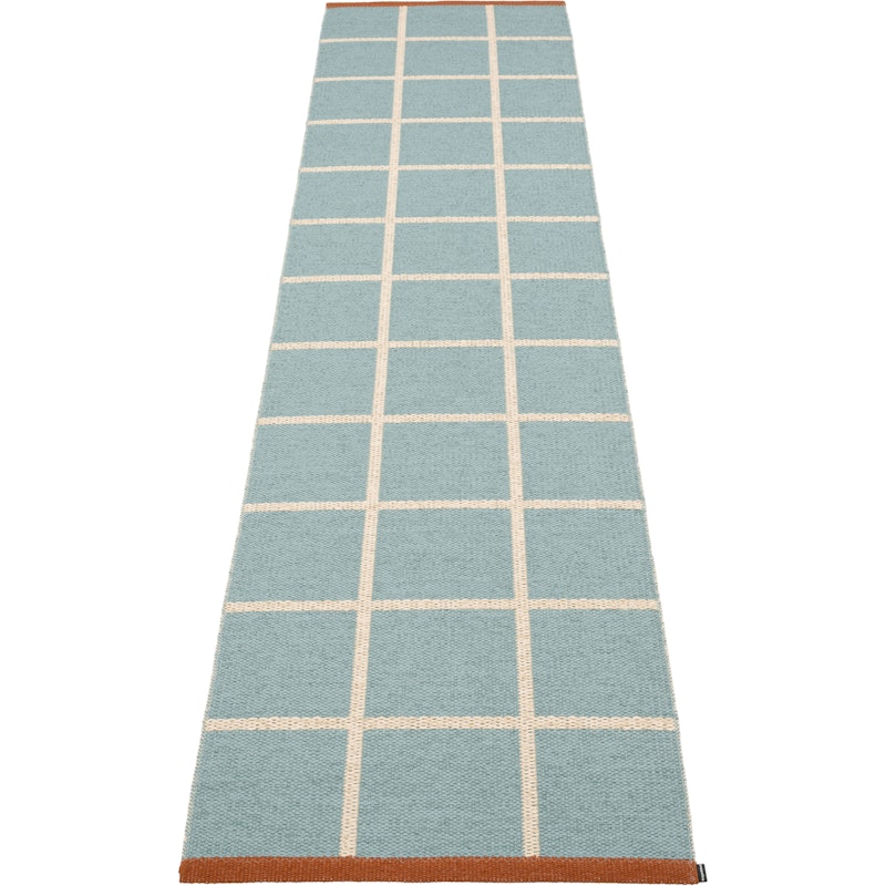 Criss Muovimatto Haze / Cream / Rust, 70x300 cm