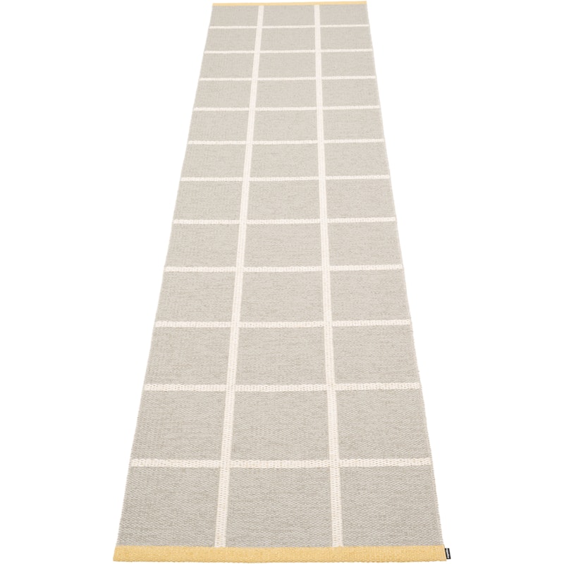 Criss Muovimatto Linen / Vanilla / Pale Yellow, 70x300 cm