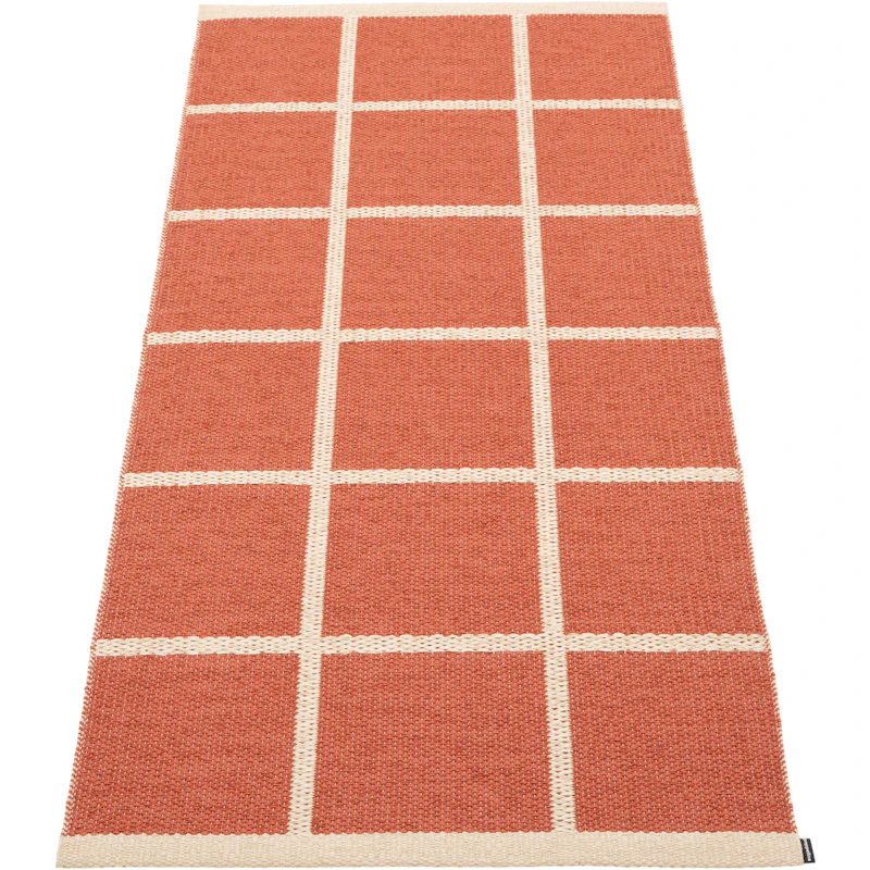 Criss Muovimatto Brick / Cream, 70x150 cm