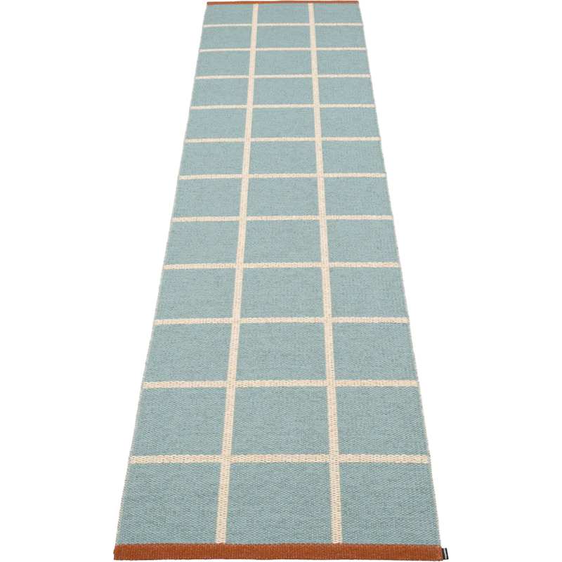 Criss Muovimatto Haze / Cream / Rust, 70x300 cm