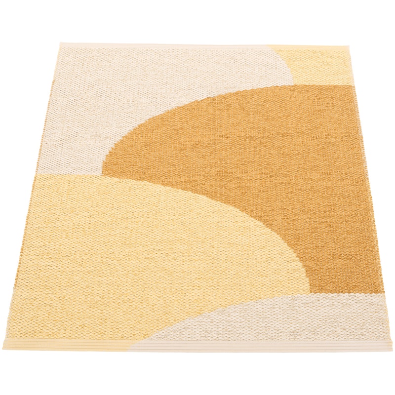 Hill Matto 70x90 cm, Ochre / Pale Yellow / Cream