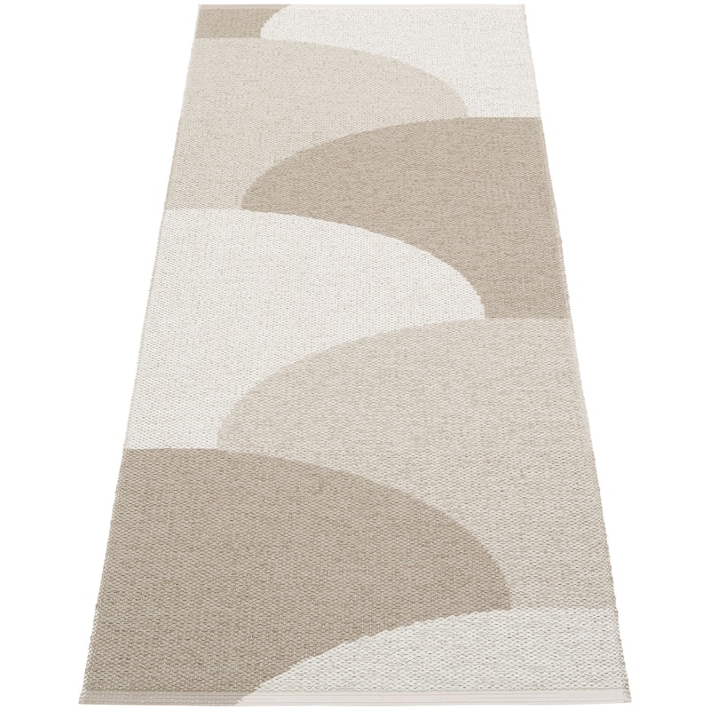 Hill Matto 70x180 cm, Dark Linen / Linen / Fossil Grey