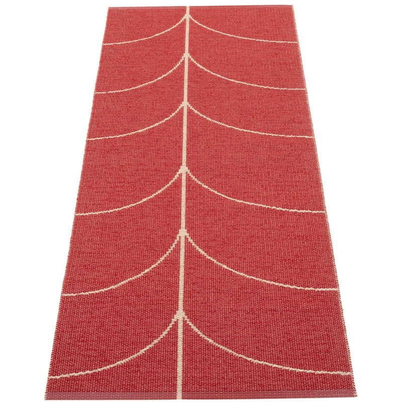 Leif Muovimatto Berry / Beige, 70x180 cm