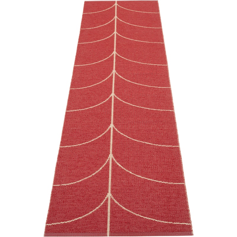 Leif Muovimatto Berry / Beige, 70x270 cm