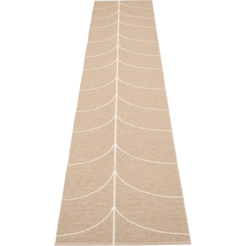 Leif Muovimatto Light Nougat / Vanilla, 70x360 cm