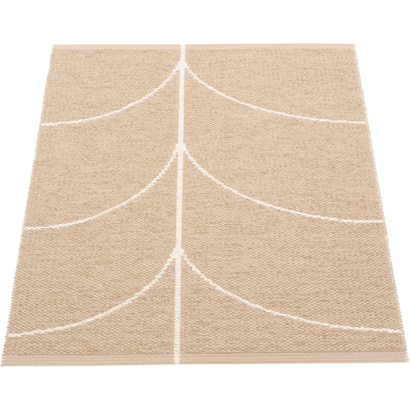 Leif Muovimatto Light Nougat / Vanilla, 70x90 cm