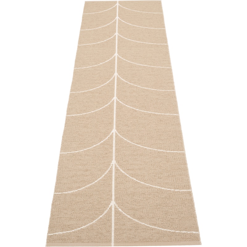 Leif Muovimatto Light Nougat / Vanilla, 70x270 cm