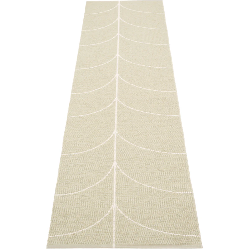 Leif Muovimatto Seagrass / Vanilla, 70x270 cm