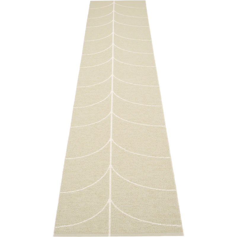 Leif Muovimatto Seagrass / Vanilla, 70x360 cm