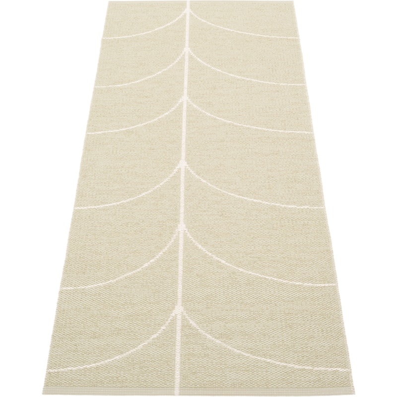 Leif Muovimatto Seagrass / Vanilla, 70x180 cm