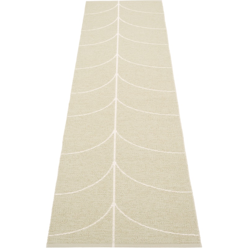 Leif Muovimatto Seagrass / Vanilla, 70x270 cm
