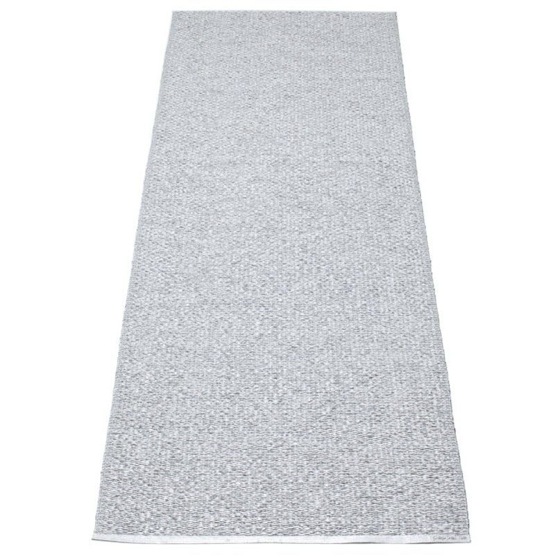 Svea Matto 70x160 cm, Metallic Grey/Grey