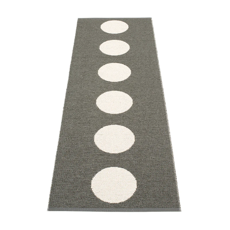 Vera Matto 70x300 cm, Charcoal/Vanilija