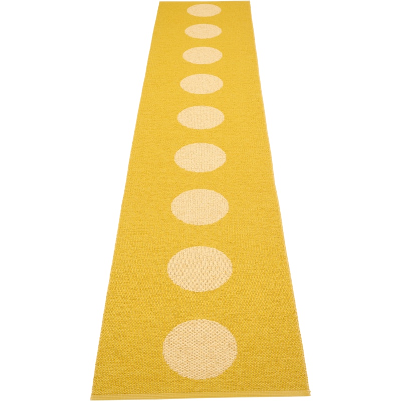 Vera Pop Matto 70x360 cm, Mustard / Pale Yellow