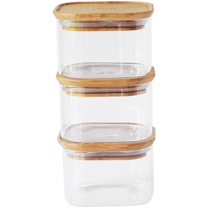 Lasipurkit Kannella 3 kpl:n pakkaus, 3x 50 cl