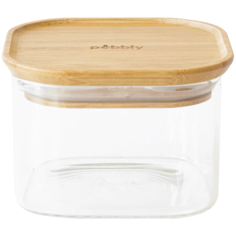 Lasipurkki Kannella Nelikulmainen, 50 cl